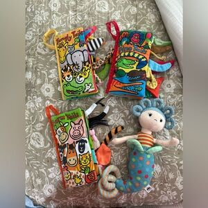 Jellycat 4 piece baby bundle